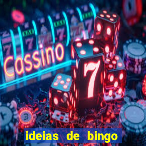 ideias de bingo para o natal